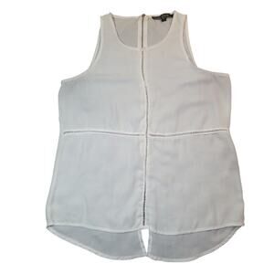 Lovestitch Boho Cut Out Blouse White Medium Festival